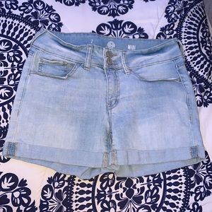 So brand from Kohl’s jean shorts